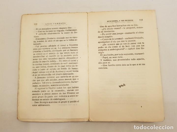 Libros antiguos: Pescadero a tus besugos. Luis Taboada. - Foto 7
