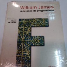 Libros antiguos: WILLIAM JAMES LECCIONES DE PRAGMATISMO SA7437. Lote 312326113