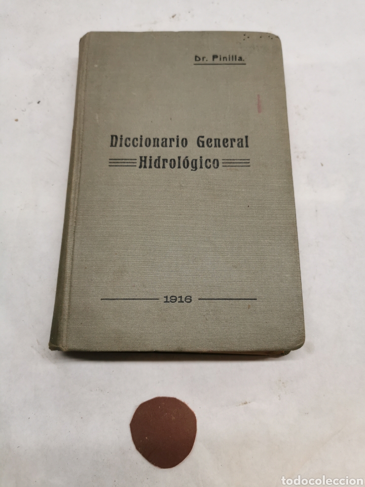 Libros antiguos: Diccionario general hidrol&oacute;gico - Foto 1
