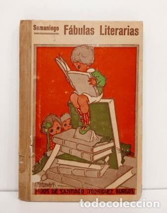 Libros antiguos: F&Aacute;BULAS LITERARIAS.- SAMANIEGO - Foto 1