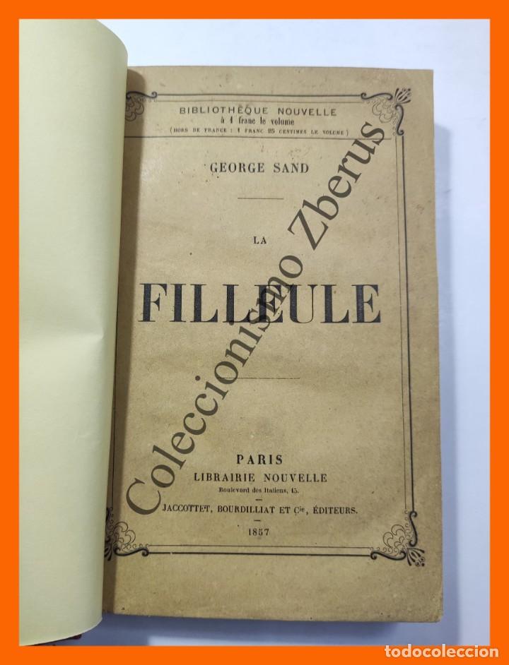 Libros antiguos: La Filleule - George Sand - Foto 2