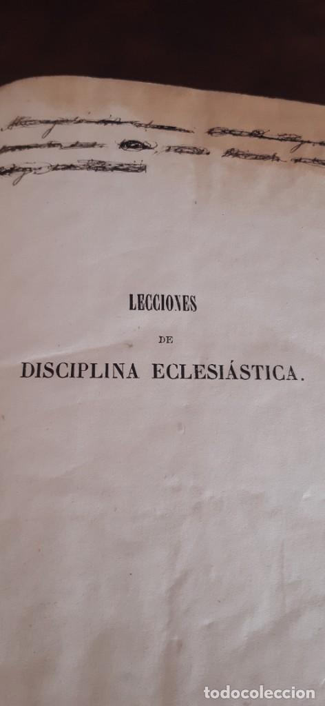 Libros antiguos: MUY ANTIGUO LIBRO DE DISCIPLINA ECLESIASTICA. - Foto 4