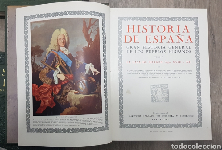 Libros antiguos: HISTORIA DE ESPA&Ntilde;A INSTITUTO GALLACH COMPLETA - Foto 8