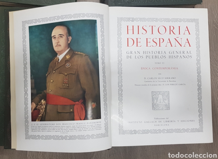 Libros antiguos: HISTORIA DE ESPA&Ntilde;A INSTITUTO GALLACH COMPLETA - Foto 10