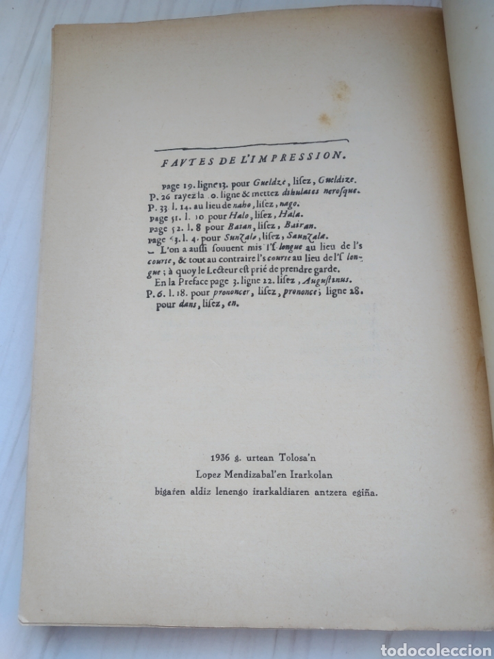 Libros antiguos: LES PROVERBES BASQUES - DOIHENART - Foto 5