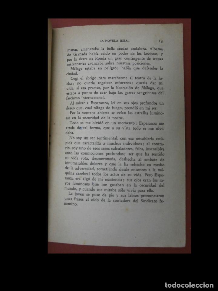 Libros antiguos: Esperanza. Ramiro Ramos La Novela Ideal. - Foto 2