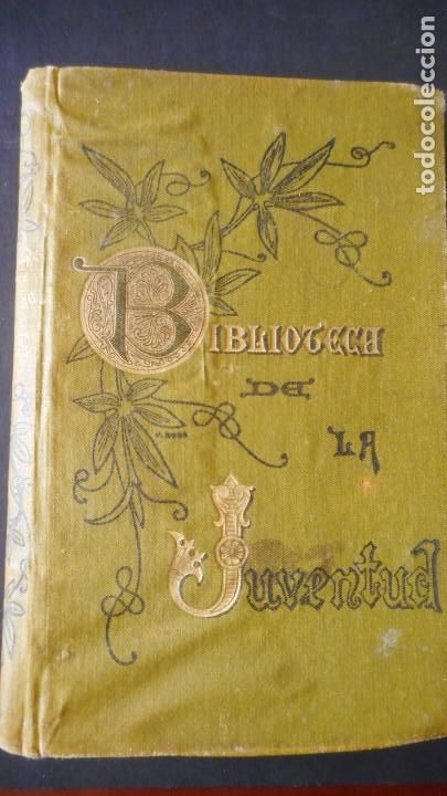 Old books: BIBLIOTECA DE LA JUVENTUD/ LOS NAUFRAGOS/ A&Ntilde;O1893