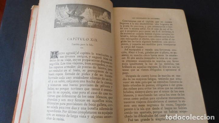 Libros antiguos: BIBLIOTECA DE LA JUVENTUD/ LOS NAUFRAGOS/ A&Ntilde;O1893 - Foto 3