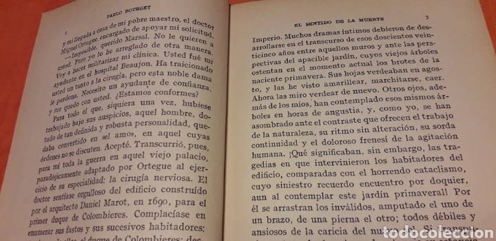 Libros antiguos: EL SENTIDO DE LA MUERTE, PABLO BOURGUET, - Foto 4