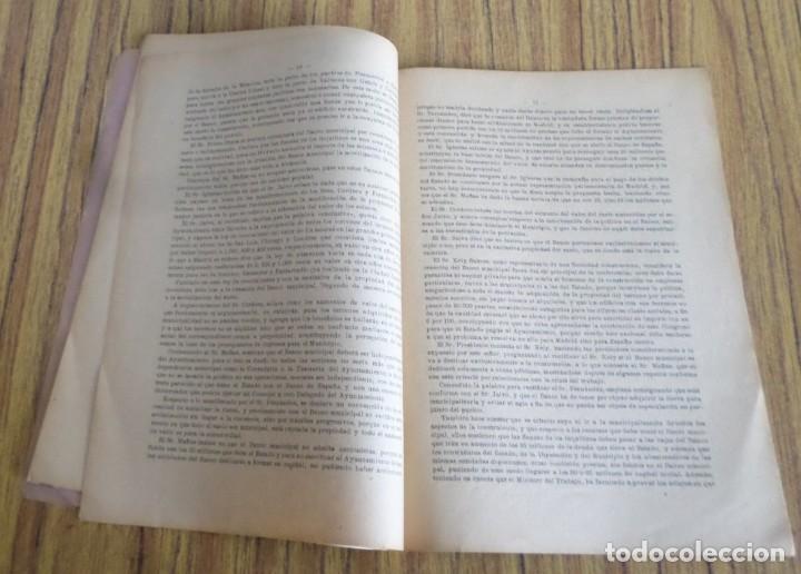 Libros antiguos: CONFERENCIA NACIONAL DE LA EDIFICACI&Oacute;N - Ayuntamiento Madrid 1923 - Foto 4