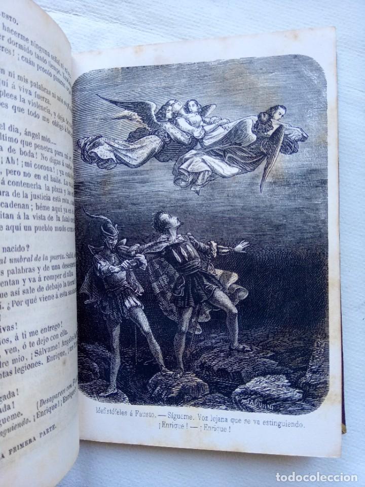 Libros antiguos: Fausto - J.W.GOETHE - 1865 - Foto 3