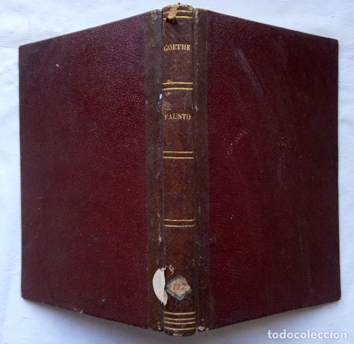 Libros antiguos: Fausto - J.W.GOETHE - 1865 - Foto 4