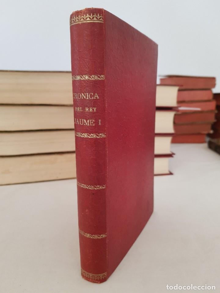 Libros antiguos: Cronica o comentaris del Rey en Jaume Primer. 1905 - Foto 2