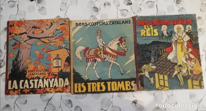 Libros antiguos: Lote de libros Bons Costums Catalans - Foto 1
