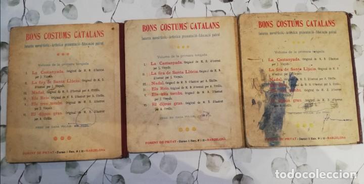 Libros antiguos: Lote de libros Bons Costums Catalans - Foto 2