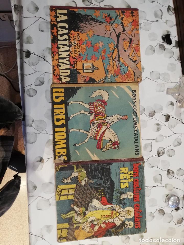 Libros antiguos: Lote de libros Bons Costums Catalans - Foto 4