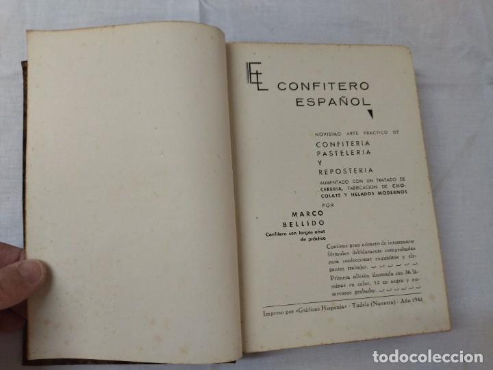 Libros antiguos: El confitero espa&ntilde;ol - Foto 2