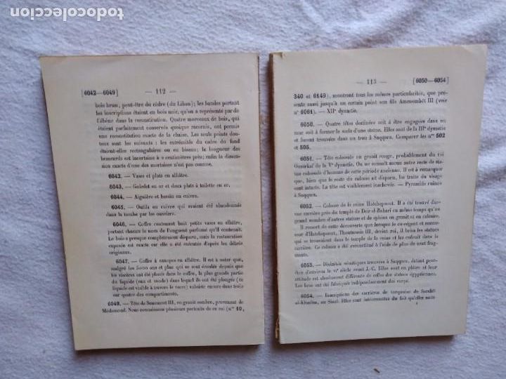 Libros antiguos: Mus&eacute;e du Caire. Mus&eacute;e Description Sommaire des Principaux Monuments. 1935. - Foto 2