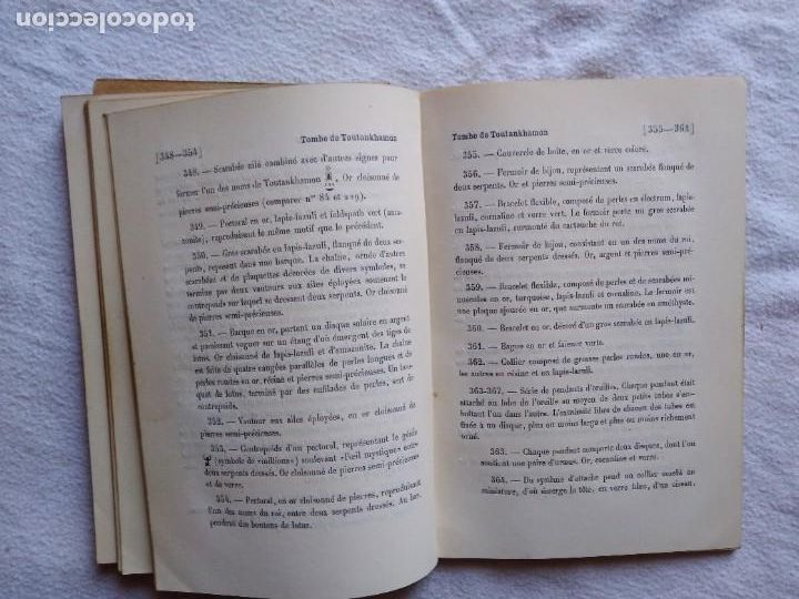 Libros antiguos: Mus&eacute;e du Caire. Mus&eacute;e Description Sommaire des Principaux Monuments. 1935. - Foto 7
