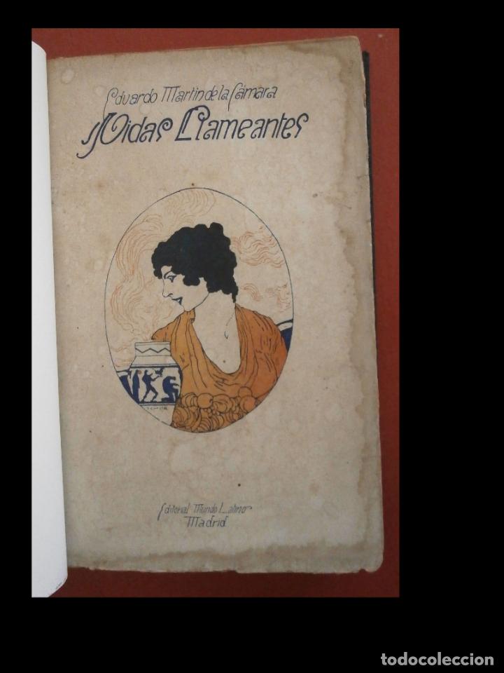 Antiquarische B&uuml;cher: Vidas llameantes. Eduardo Martin de la C&aacute;mara