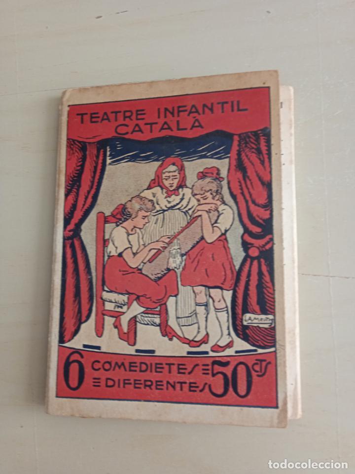 Antiquarische B&uuml;cher: Teatre infantil catala. 6 Comedietes diferents. Serie 4a.