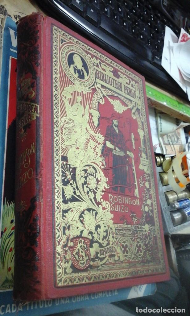 Libros antiguos: ROBINS&Oacute;N SUIZO (Madrid, 1920) Edici&oacute;n de lujo - Foto 1