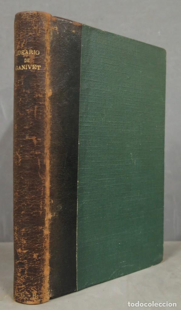 Libros antiguos: 1936.- IDEARIO DE GANIVET - Foto 1