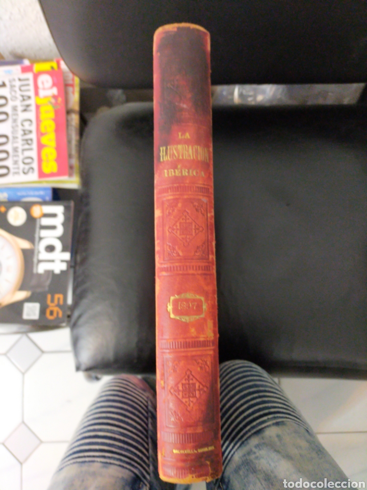 Libros antiguos: LA ILUSTRACI&Oacute;N IBERICA 1897 COMPLETO - Foto 4