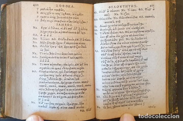 Libros antiguos: A&Ntilde;O 1593 &ndash; SOFOCLES (&Sigma;&omicron;&phi;&omicron;&kappa;&lambda;ῆ&sigmaf;) - SOPHOCLIS TRAGOEDIAE VII - Foto 13