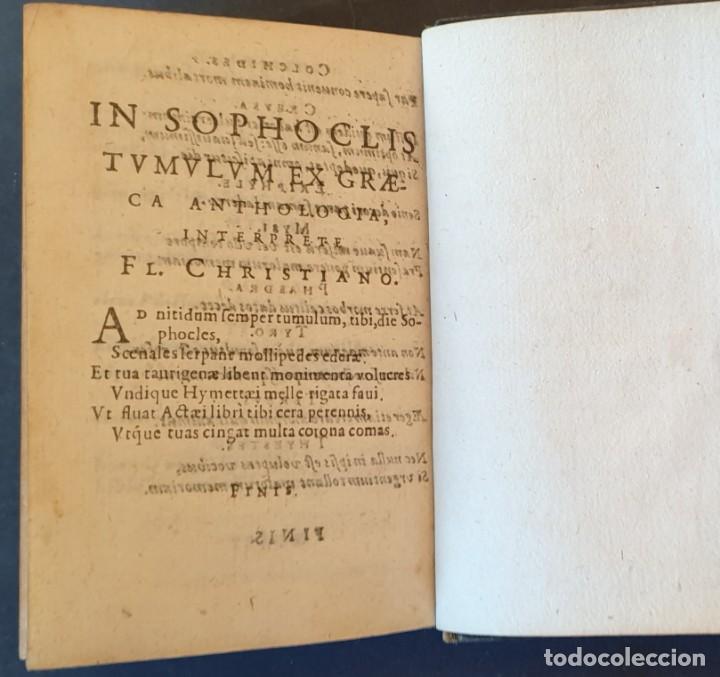 Libros antiguos: A&Ntilde;O 1593 &ndash; SOFOCLES (&Sigma;&omicron;&phi;&omicron;&kappa;&lambda;ῆ&sigmaf;) - SOPHOCLIS TRAGOEDIAE VII - Foto 15