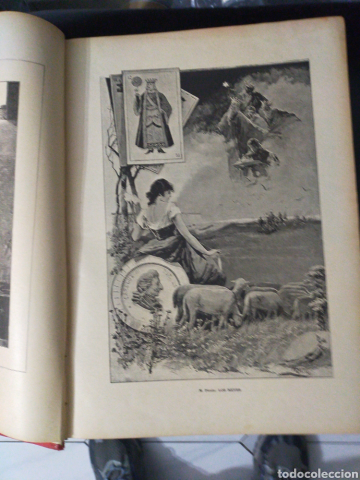 Libros antiguos: LA ILUSTRACI&Oacute;N IBERICA 1893 COMPLETO - Foto 4