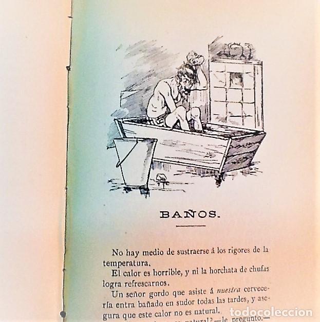 Libros antiguos: LUIS TABOADA ... CARICATURAS ... 1892 Y TIPOS COMICOS ... 1897 - Foto 5