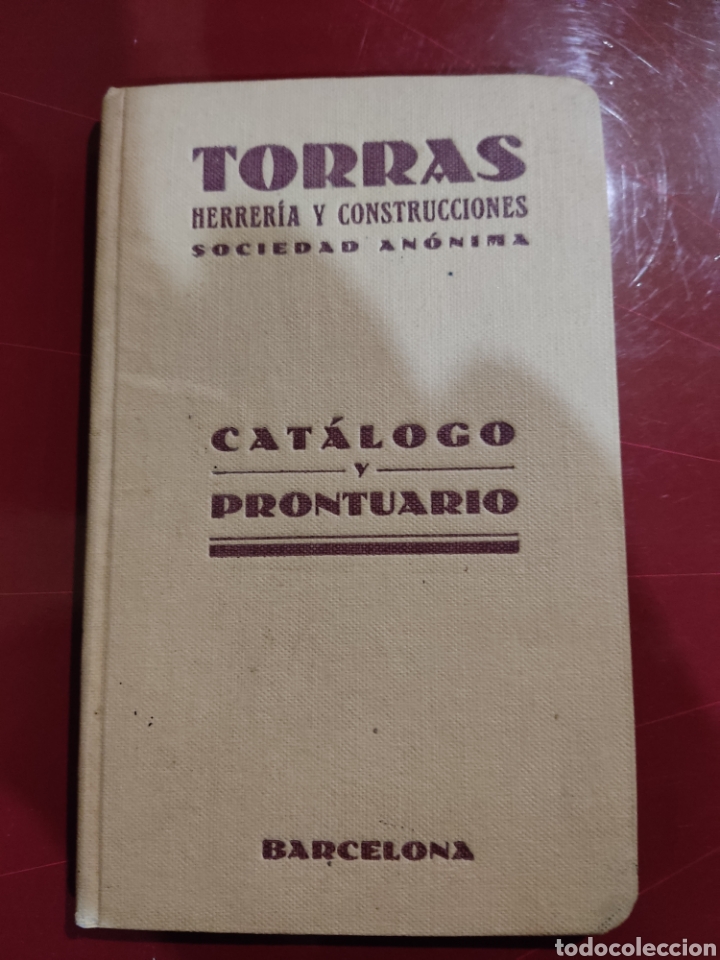 Libros antiguos: Torras herrer&iacute;a y construcciones - Foto 1