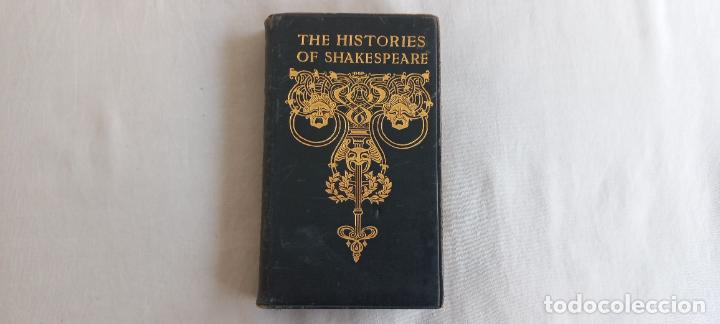 Libri antichi: THE HISTORIES OF SHAKESPEARE AND POEMS. LONDON SIMPKIN, MARSHALL.1920 ?