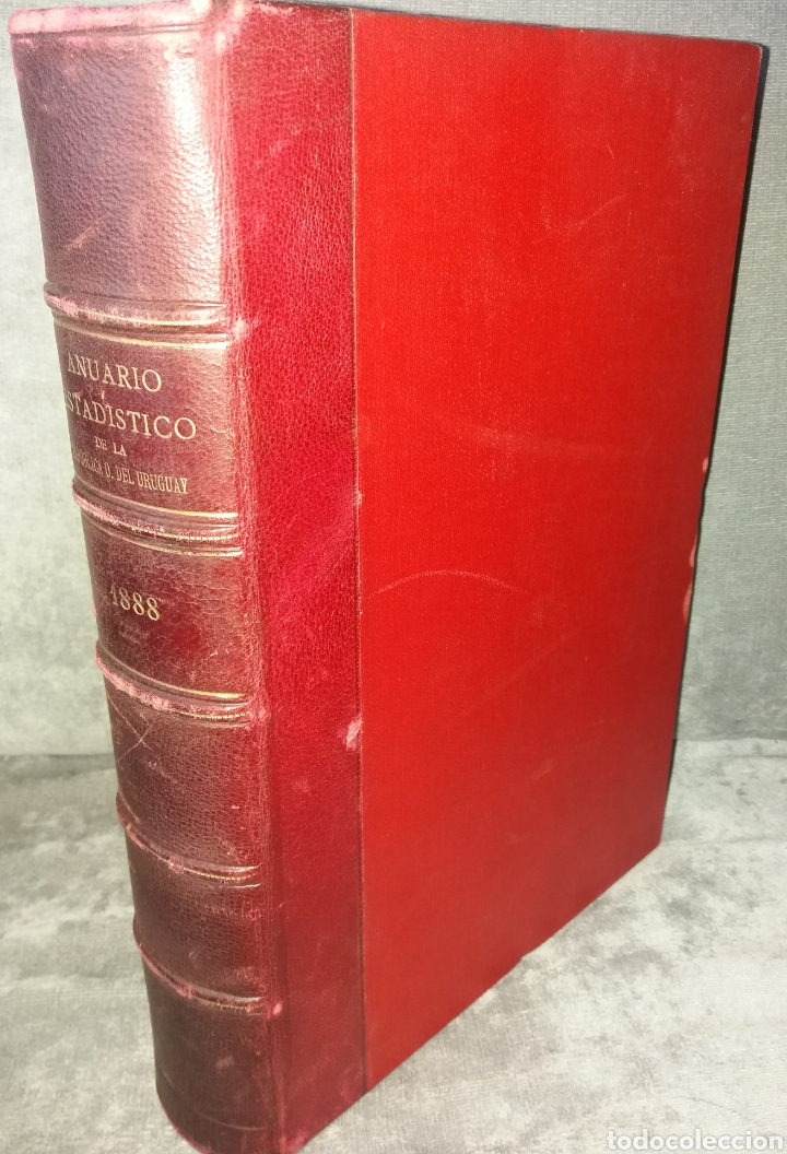 Antiquarische B&uuml;cher: Anuario Estadistico Republica Oriental del Uruguay 1888 Con Grabados Ilustrado