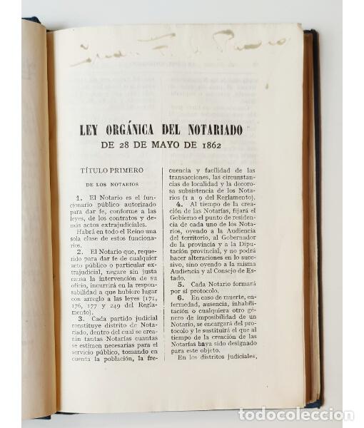 Libros antiguos: LEGISLACI&Oacute;N NOTARIAL . . Editorial Reus. 1930. - Foto 3