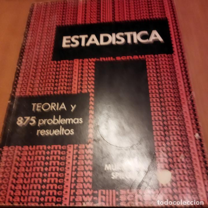 Libros antiguos: Estad&iacute;stica - Foto 1