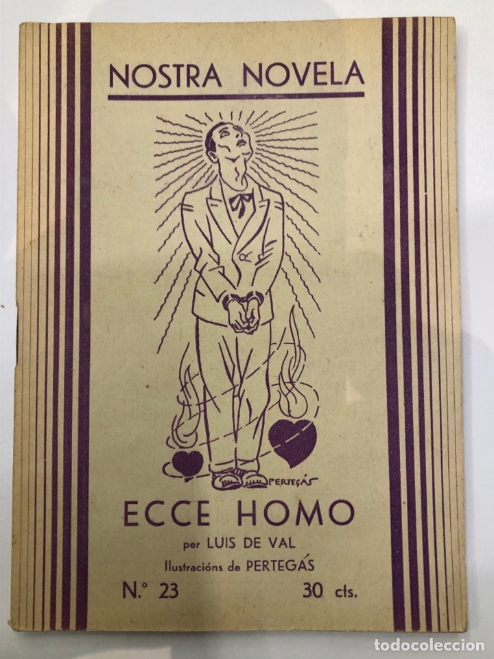 Libros antiguos: ECCE HOMO Luis DE VAL - Foto 1