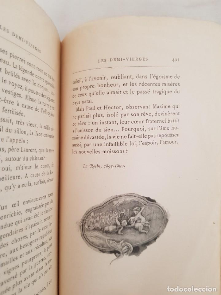 Libros antiguos: Les Demi-Vierges. Marcel Pr&eacute;vost. Alphonse Lemerre, 1901 - Foto 9