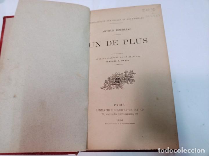 Libros antiguos: ARTHUR DOURLIAC Un de Plus (franc&eacute;s) SA7867 - Foto 2