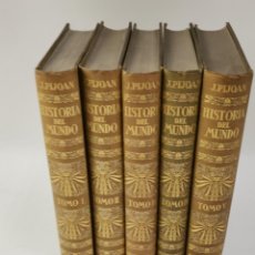Livros antigos: L-1593. HISTORIA DEL MUNDO POR J. PIJOAN. SALVAT EDITORES, BARCELONA. 1926. 5 TOMOS.. Lote 316540443