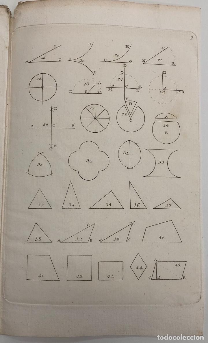 Libros antiguos: IDEA GENERAL DE GEOMETR&Iacute;A C. 1850 - Foto 6