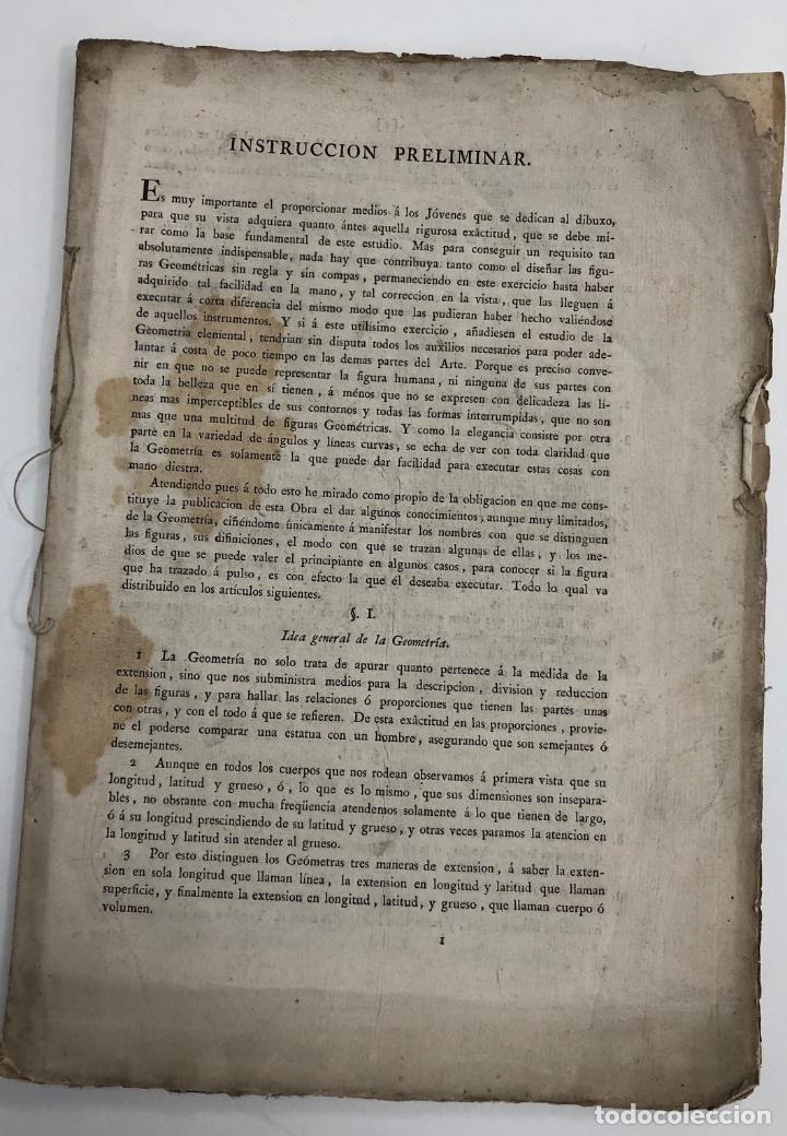 Libros antiguos: IDEA GENERAL DE GEOMETR&Iacute;A C. 1850 - Foto 1