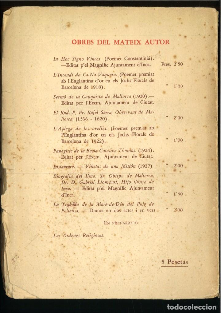 Libros antiguos: PERFILS DE LA CIUTAT. Andreu Caimari, Pre. - Foto 2