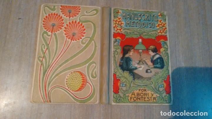 Libros antiguos: MANUSCRITO METODICO - A. BORI Y FONTESTA - Foto 1