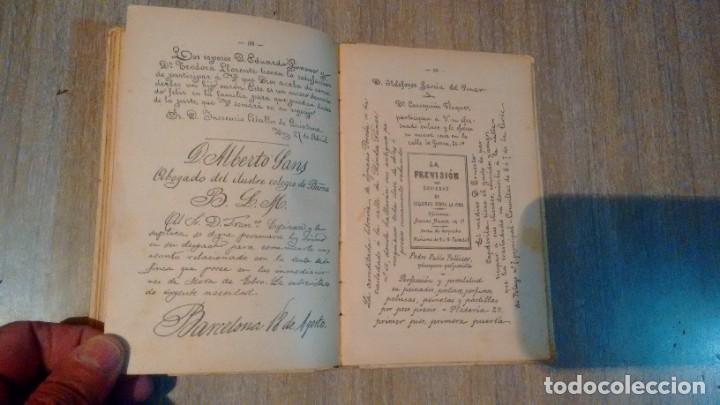 Libros antiguos: MANUSCRITO METODICO - A. BORI Y FONTESTA - Foto 8