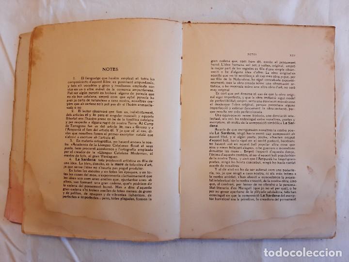 Libros antiguos: 1918: Coses de l&acute;Ampurd&aacute;. Con dedicatoria - Foto 2