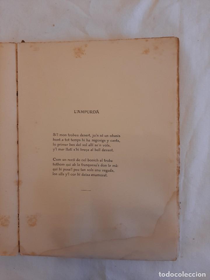 Libros antiguos: 1918: Coses de l&acute;Ampurd&aacute;. Con dedicatoria - Foto 4