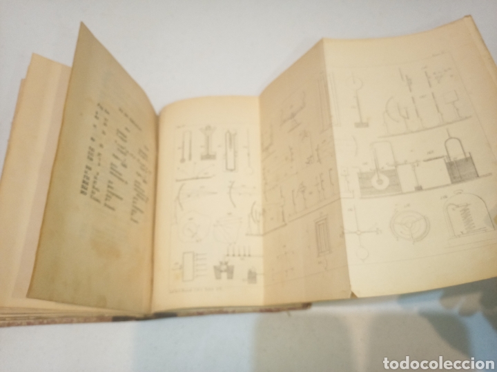 Libros antiguos: Curso elemental de f&iacute;sica a&ntilde;o 1845. M. Deguin - Foto 4