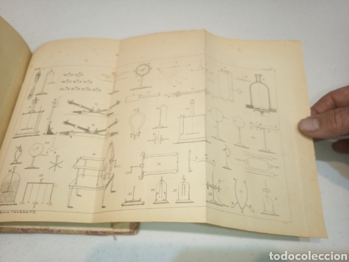 Libros antiguos: Curso elemental de f&iacute;sica a&ntilde;o 1845. M. Deguin - Foto 8